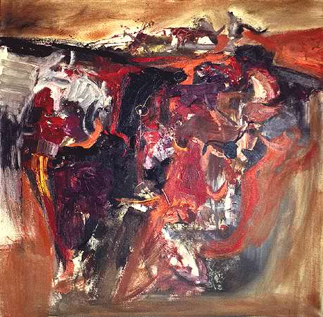 le cheval, 1963, Oil/Canvas, 36