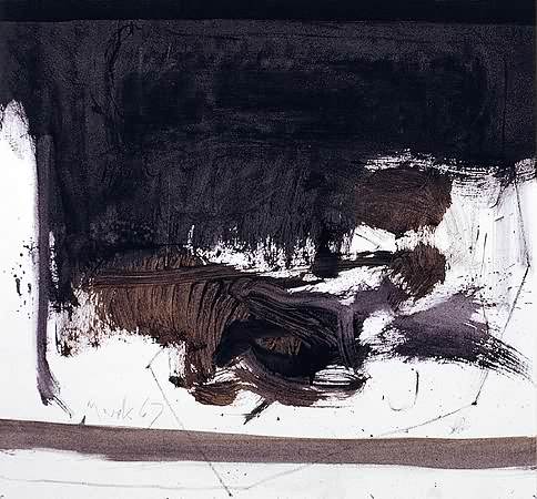 No. 6734IC, 1967, oil/paper, 19x21
