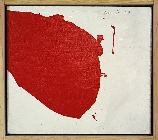 Earth Water Air Study, 1967, Acrylic/Canvas, 8h x 9w