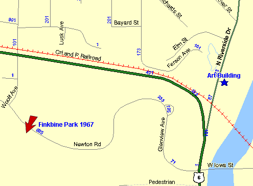 Finkbine Park & U of I Art Building