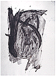 Knife Drawing, 1965, ink/acrylic, 24x18
