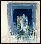 Seated Figure S2, 1966, a/c, 45x43