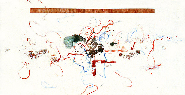 Red Line Bar, 2001, ap, 17x34